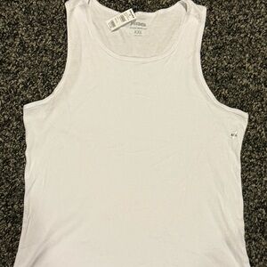 RSQ Classic Ribbed White Tank XXL (bundle of 2)
